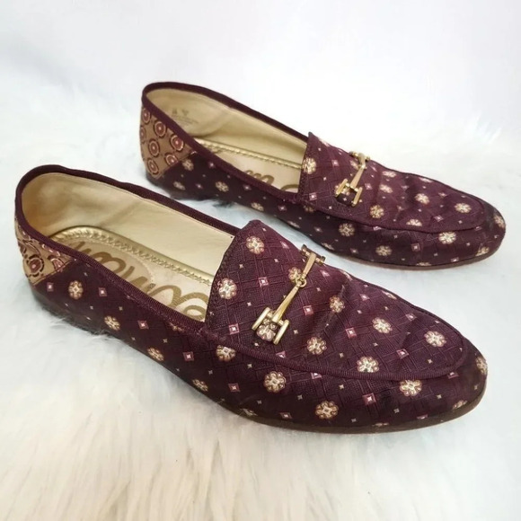 Sam Edelman Loraine Brocade Jacquard Loafers 8 - Picture 2 of 16